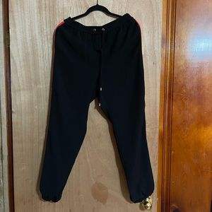 Michael Kors Black Rainbow Stripe Pants